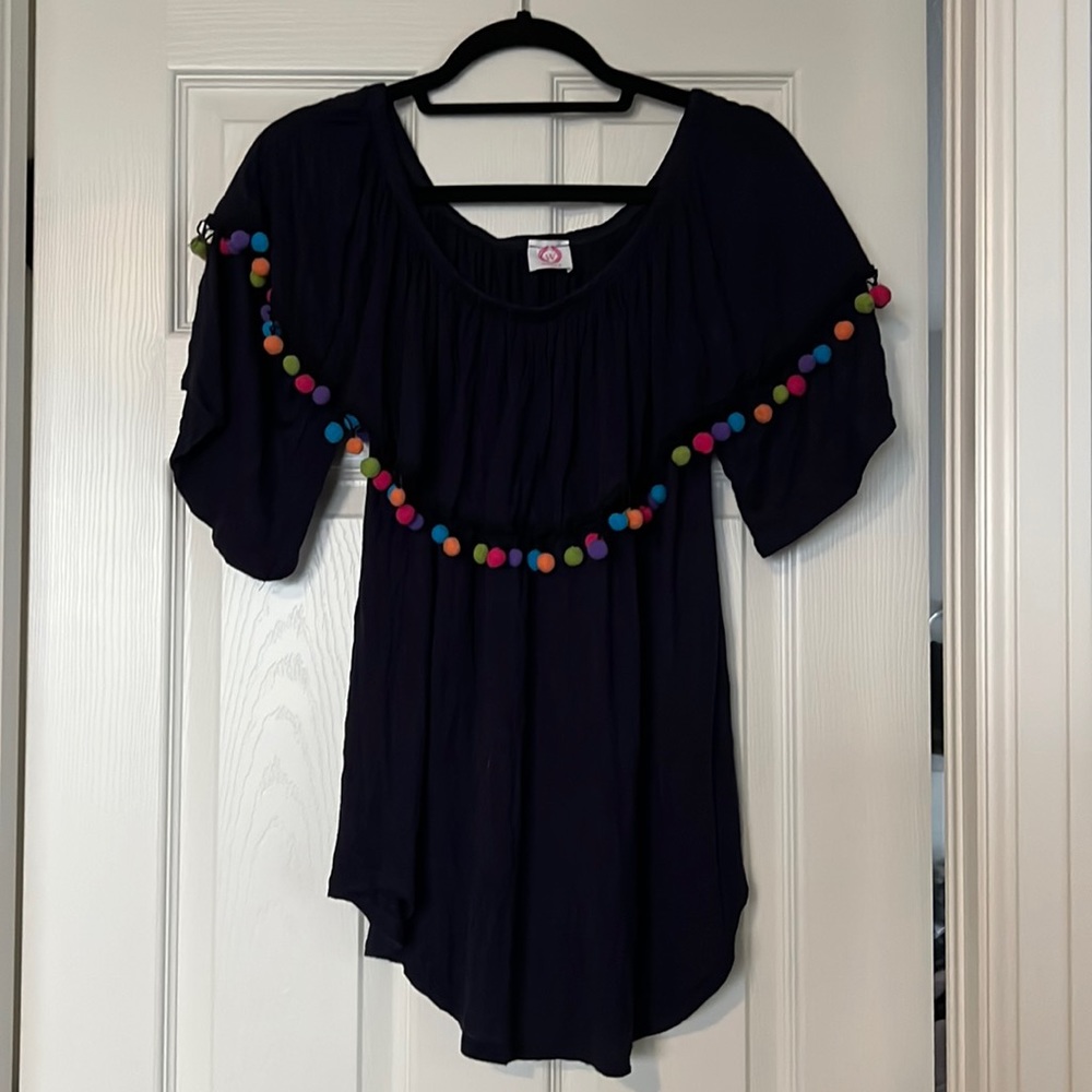 Super cute blue blouse